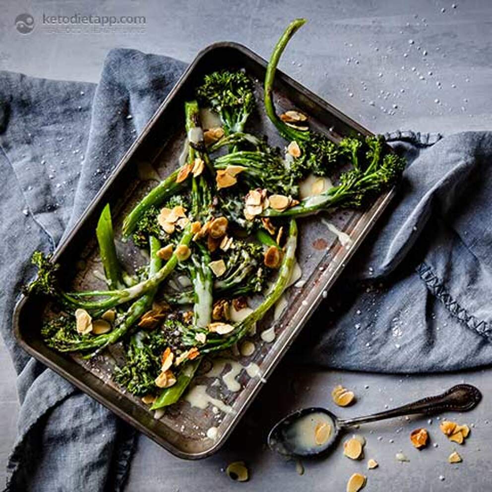 LowCarb Chargrilled Broccolini KetoDiet Blog