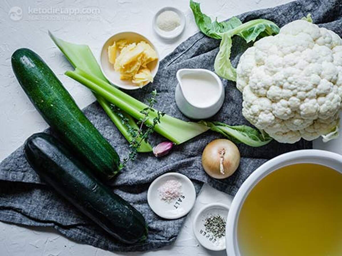 The Creamiest Low-Carb Vegetable Soup | KetoDiet Blog