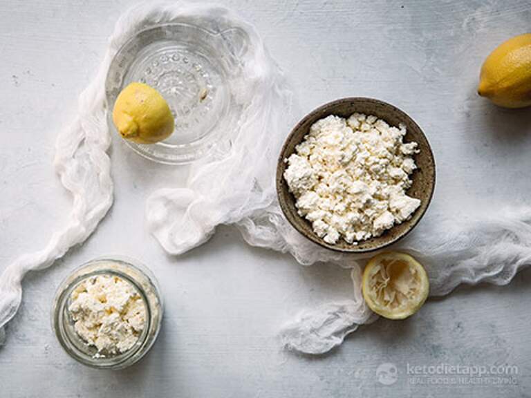 How To Make Homemade Ricotta Cheese KetoDiet Blog