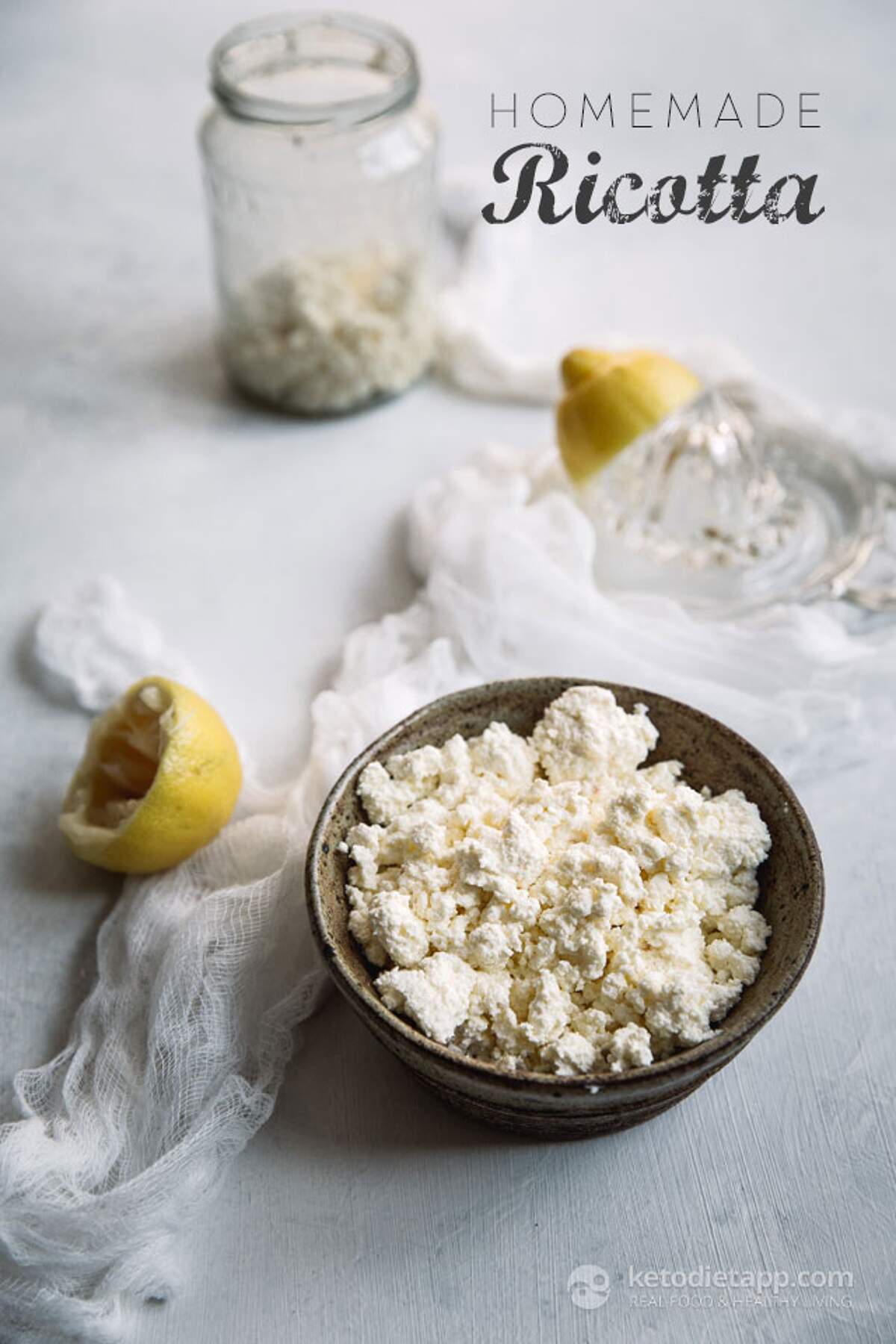 How To Make Homemade Ricotta Cheese | KetoDiet Blog