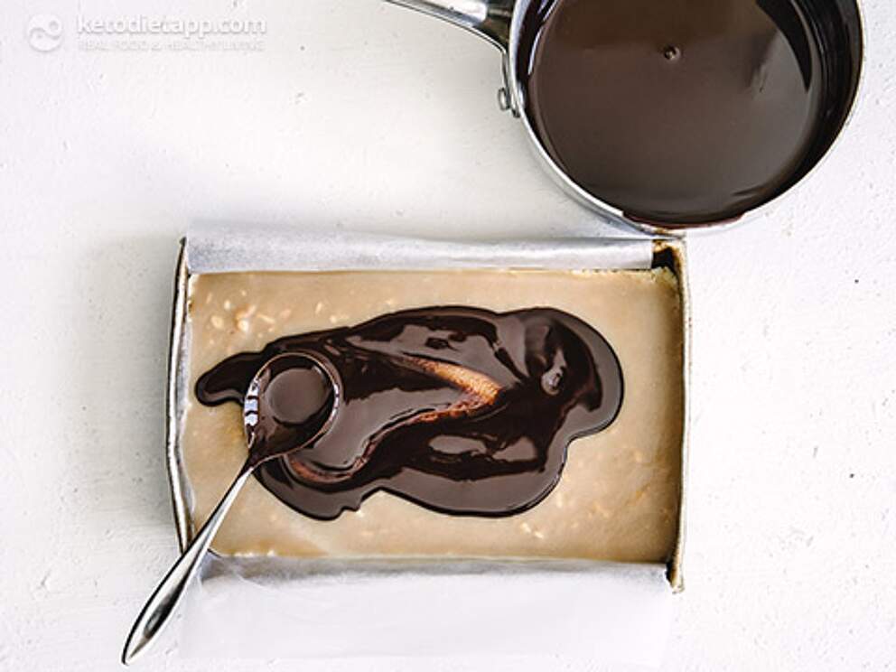 Keto Chocolate Caramel Slice KetoDiet Blog