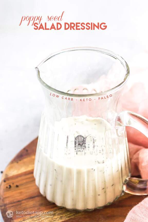 Keto Poppy Seed Salad Dressing KetoDiet Blog