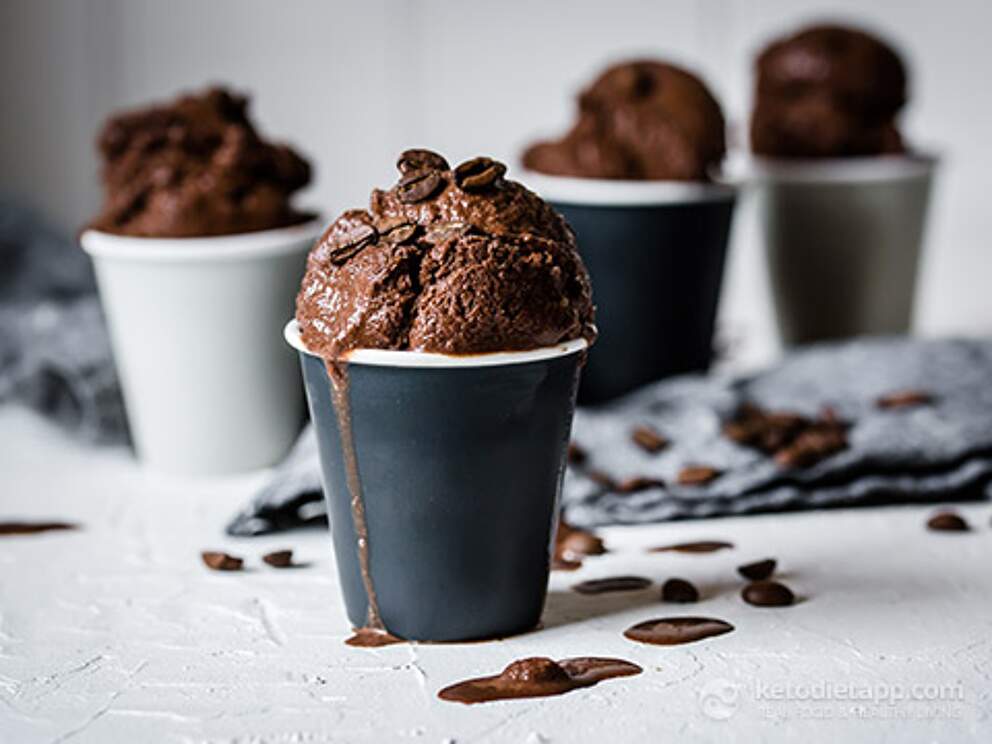 Keto Chocolate Espresso Sorbet KetoDiet Blog
