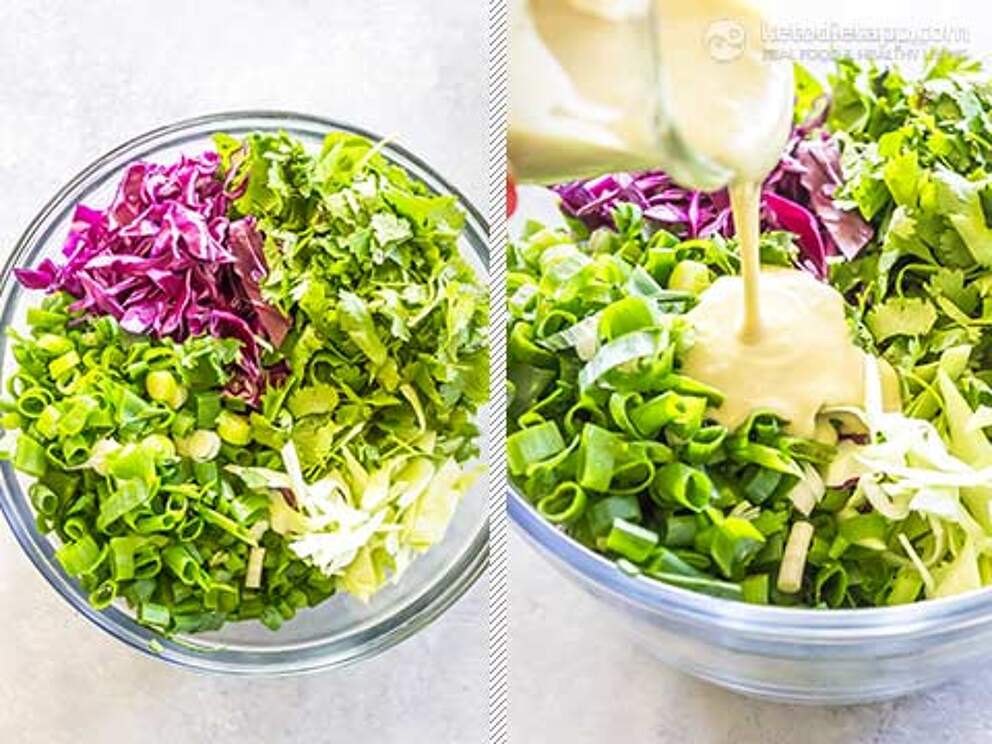 Quick & Easy Cilantro Lime Slaw KetoDiet Blog