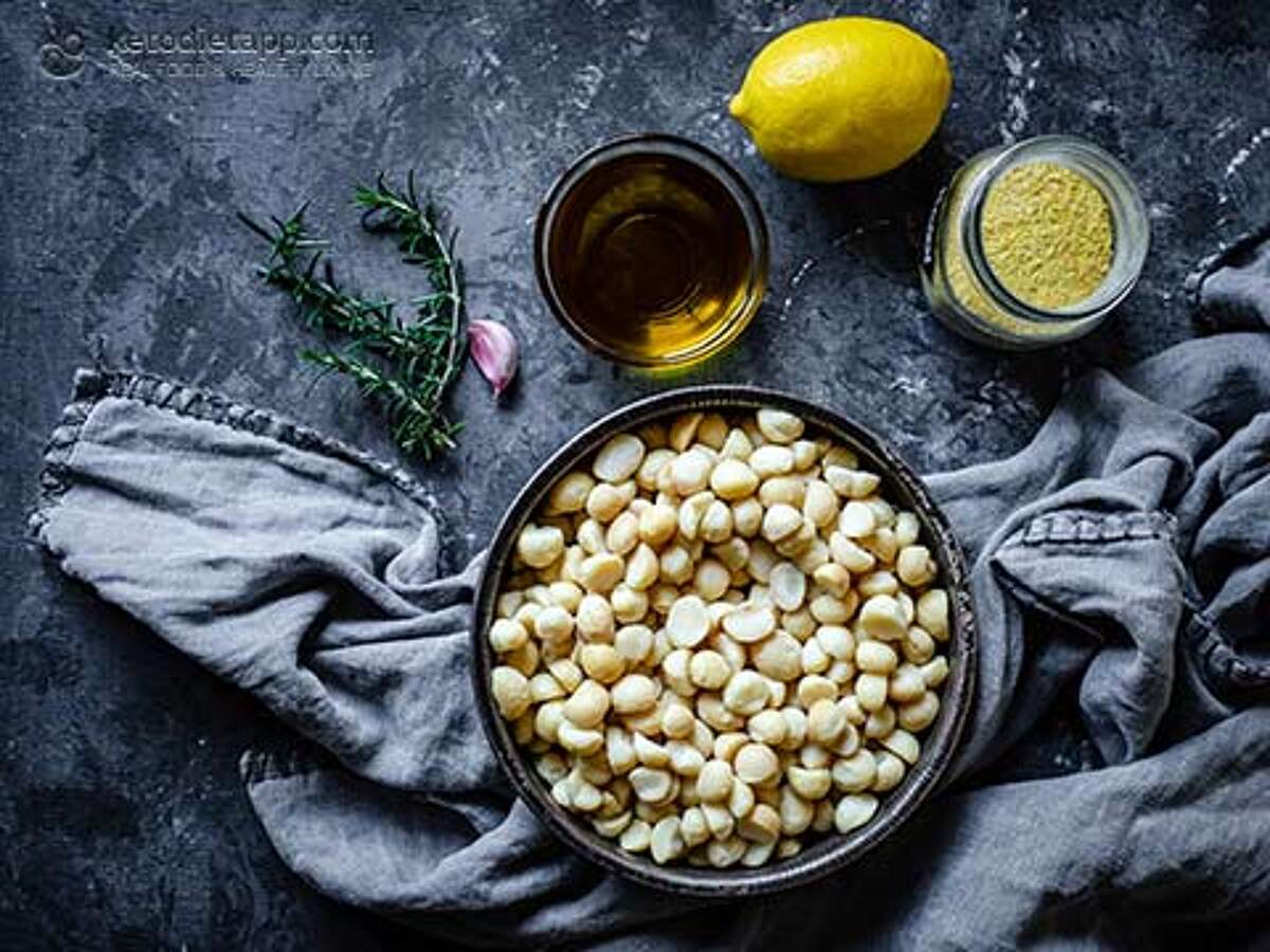 Easy Macadamia Keto Hummus KetoDiet Blog