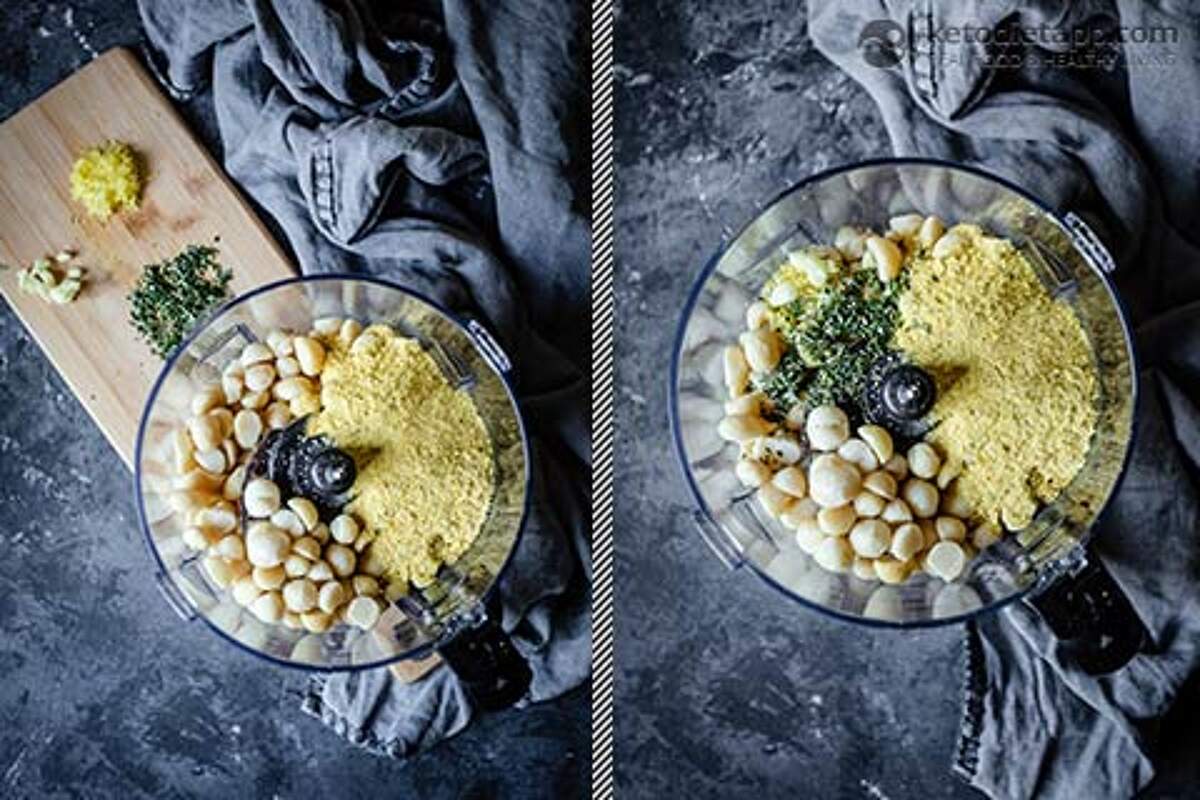 Easy Macadamia Keto Hummus KetoDiet Blog