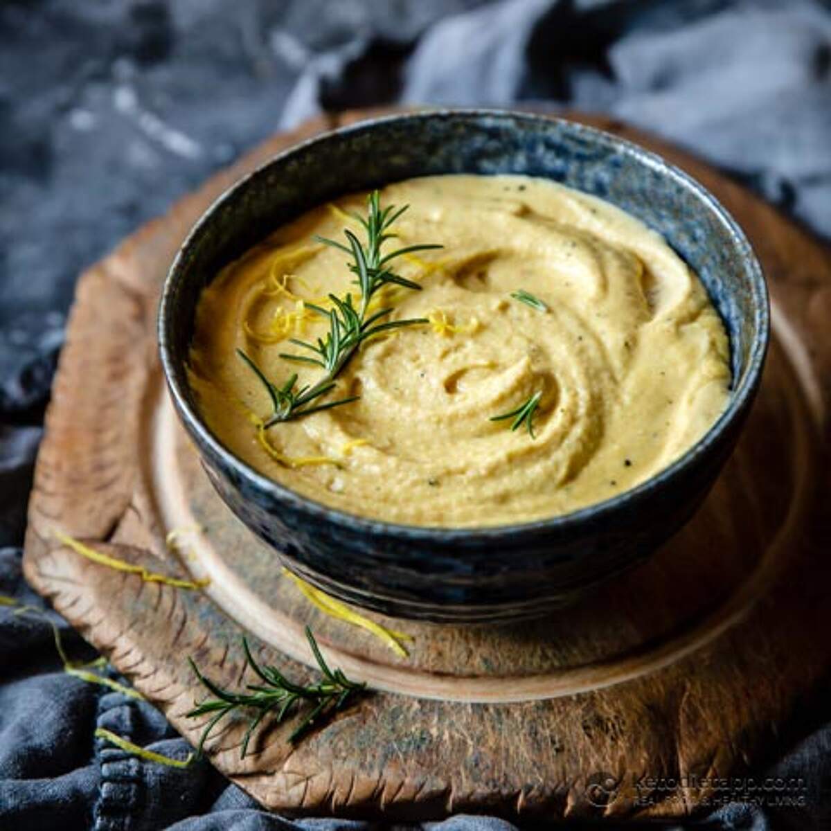 Easy Macadamia Keto Hummus KetoDiet Blog