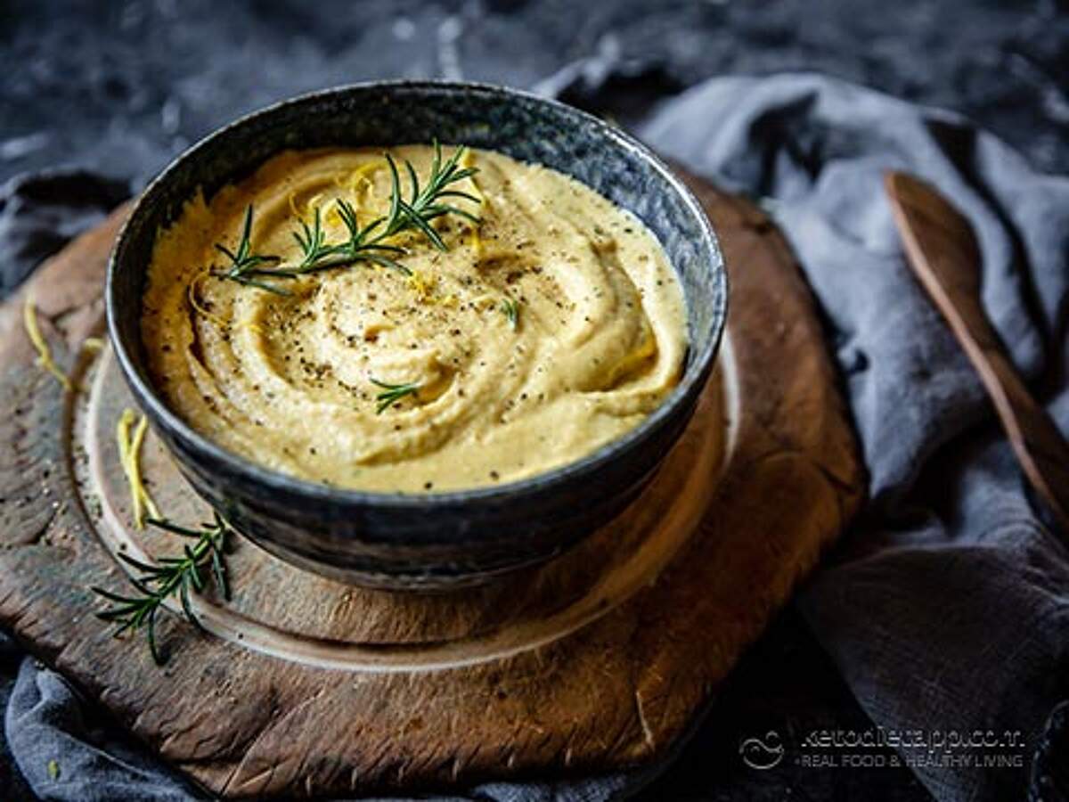 Easy Macadamia Keto Hummus KetoDiet Blog