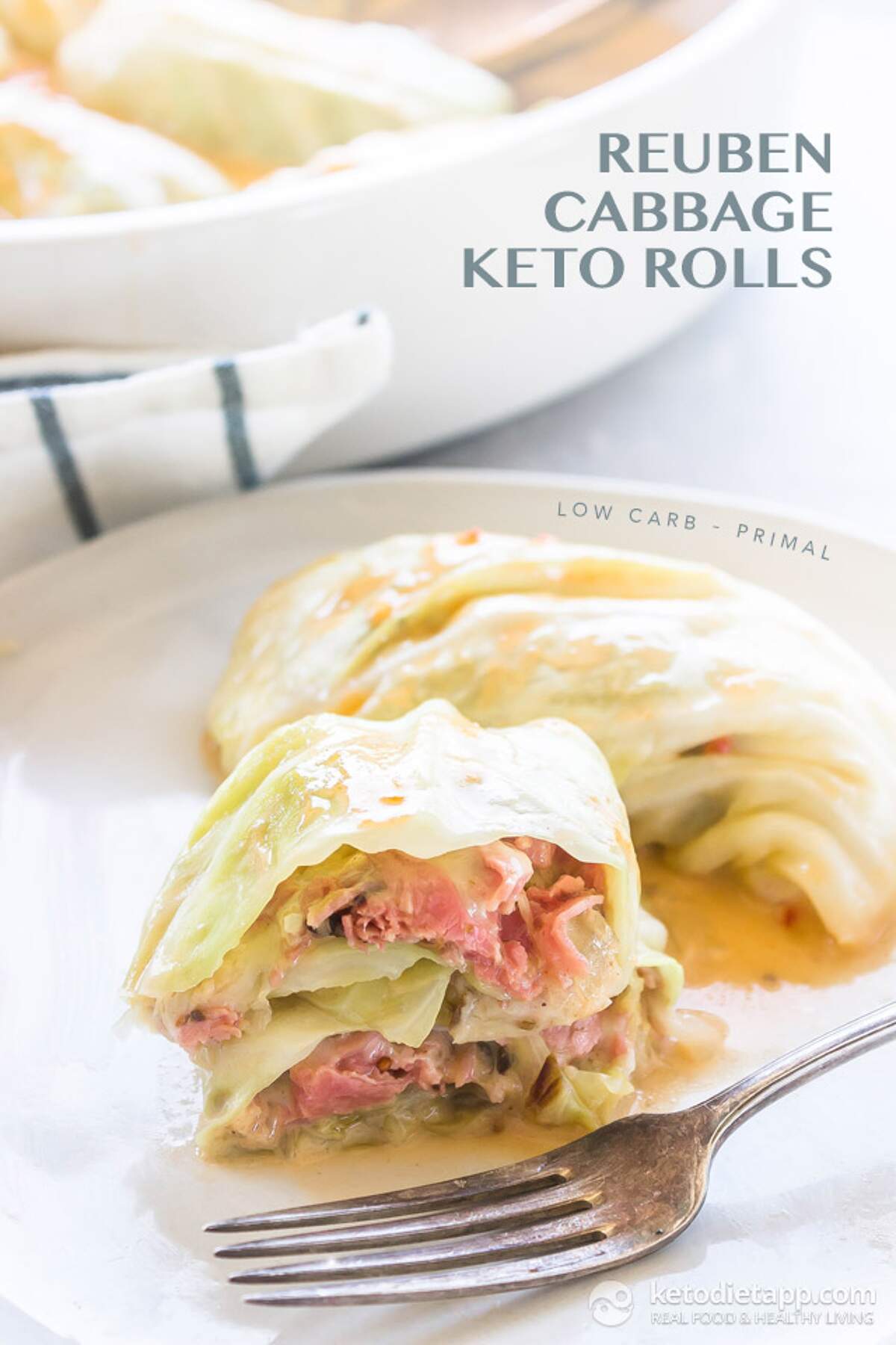 Keto Reuben Cabbage Rolls KetoDiet Blog