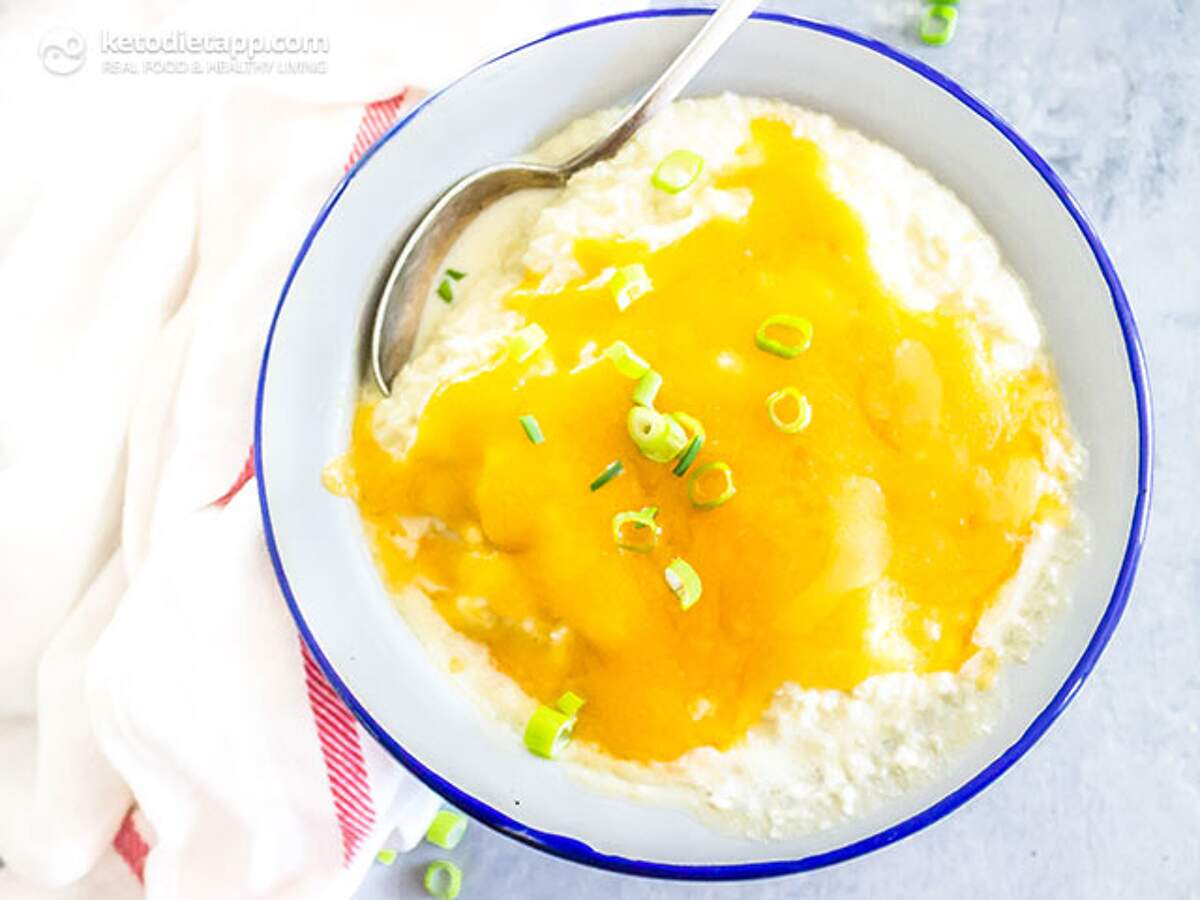 LowCarb Breakfast Grits KetoDiet Blog
