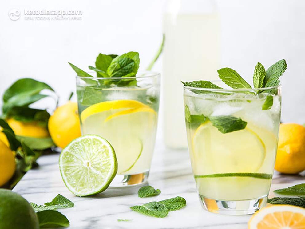 LowCarb Lemon & Lime Cooler KetoDiet Blog