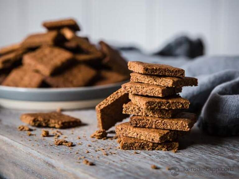 Homemade LowCarb Graham Crackers KetoDiet Blog