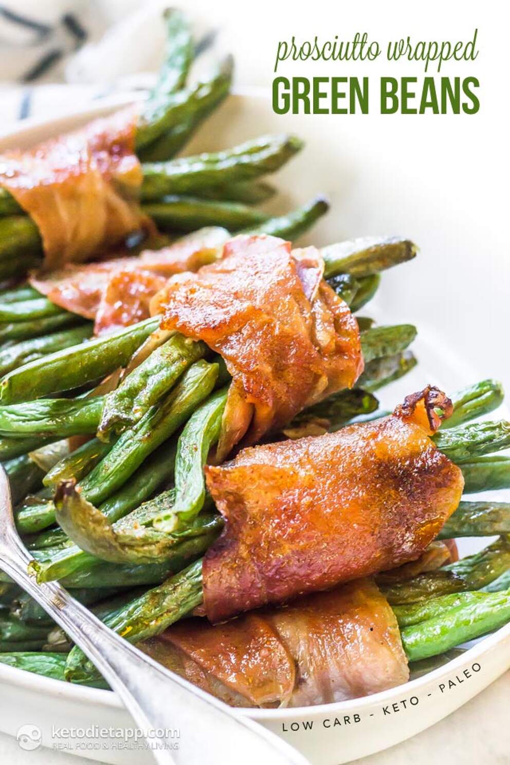 Sweet & Spicy Prosciutto Wrapped Green Beans KetoDiet Blog
