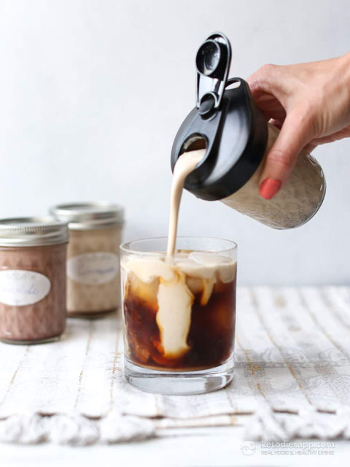 LowCarb & Keto Coffee Creamer Five Ways KetoDiet Blog