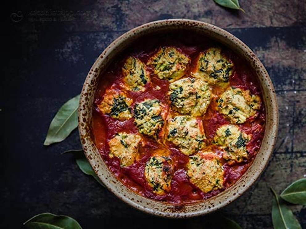 LowCarb Baked Ricotta Dumplings KetoDiet Blog