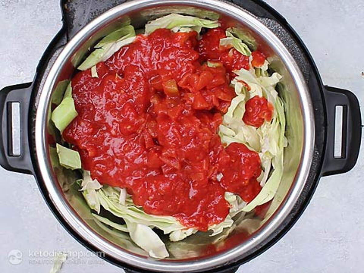 Instant Pot Cabbage Sausage Soup KetoDiet Blog