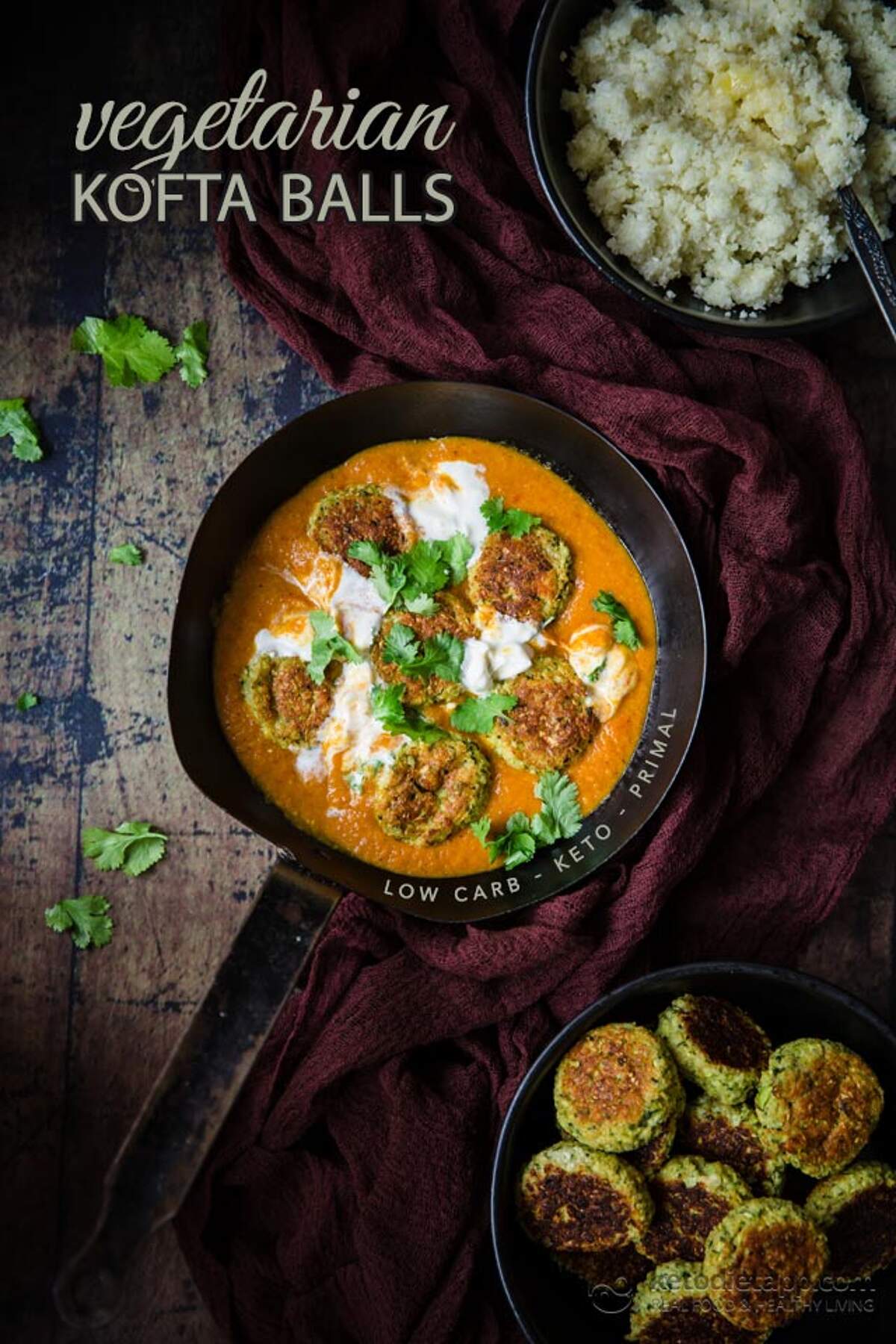 LowCarb Vegetarian Kofta Balls KetoDiet Blog