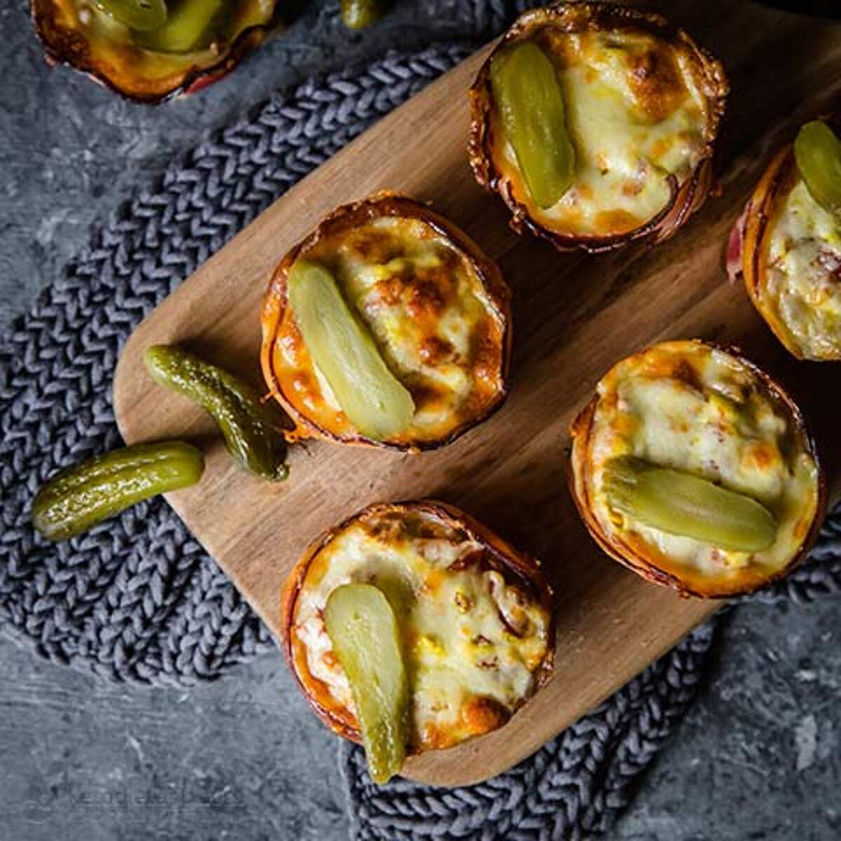 Keto Bacon Cheeseburger Cups KetoDiet Blog
