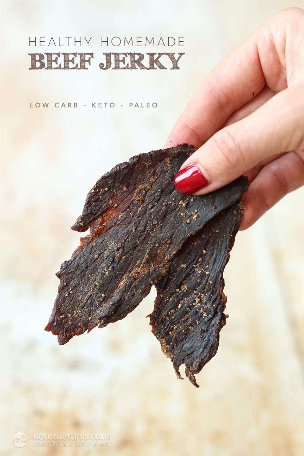 The Best LowCarb Homemade Beef Jerky KetoDiet Blog