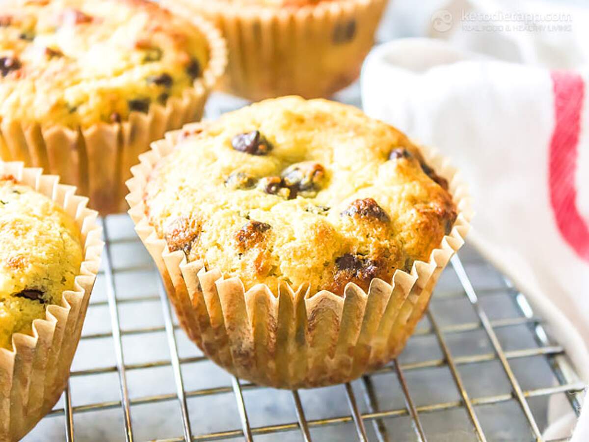 Keto Chocolate Chip Muffins KetoDiet Blog