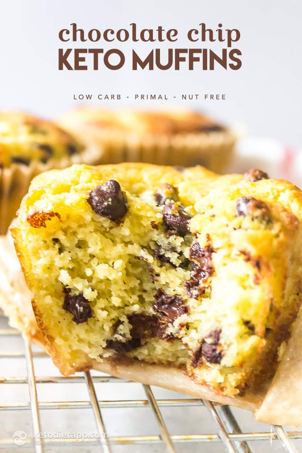 Keto Chocolate Chip Muffins KetoDiet Blog