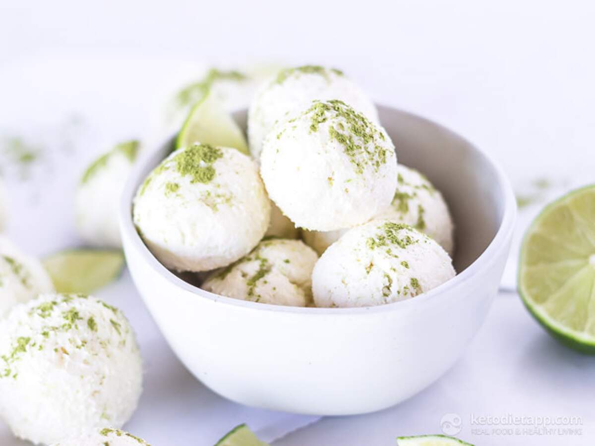 Keto Key Lime Pie Fat Bombs KetoDiet Blog