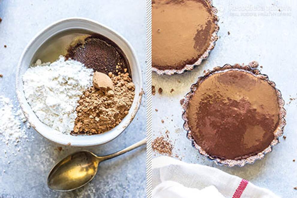 Keto NoBake Chocolate Espresso Mini Tarts KetoDiet Blog