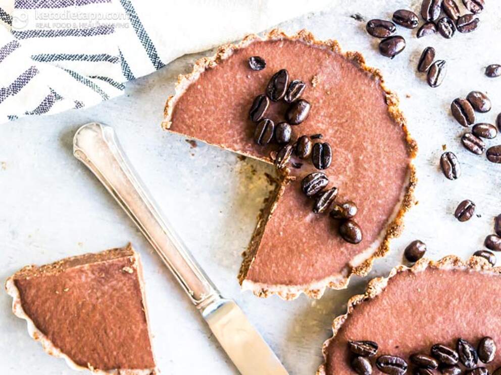 Keto NoBake Chocolate Espresso Mini Tarts KetoDiet Blog