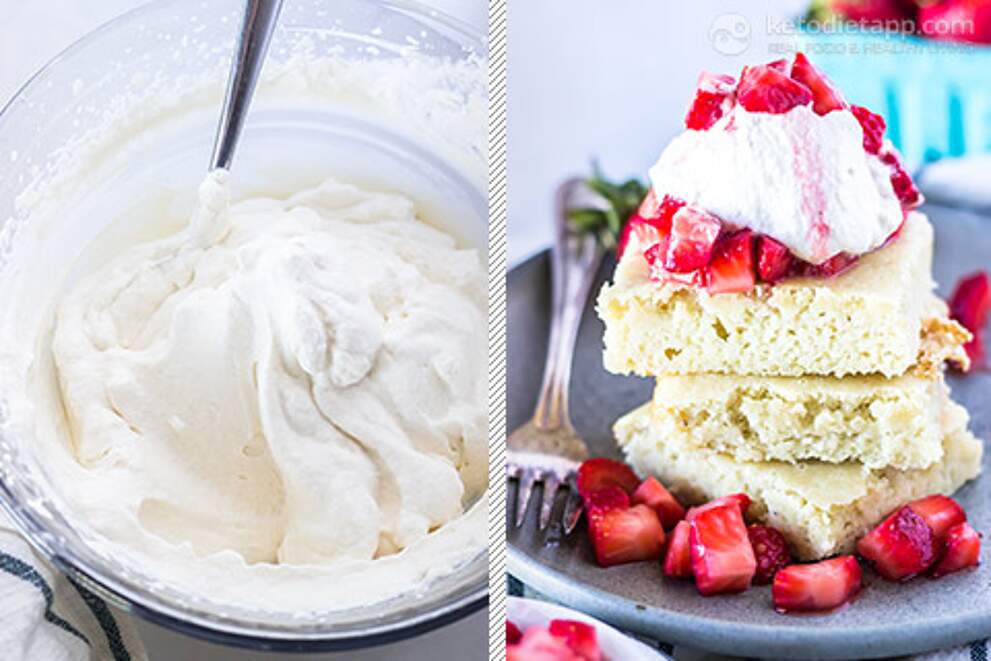 Easy LowCarb Strawberry Shortcake KetoDiet Blog