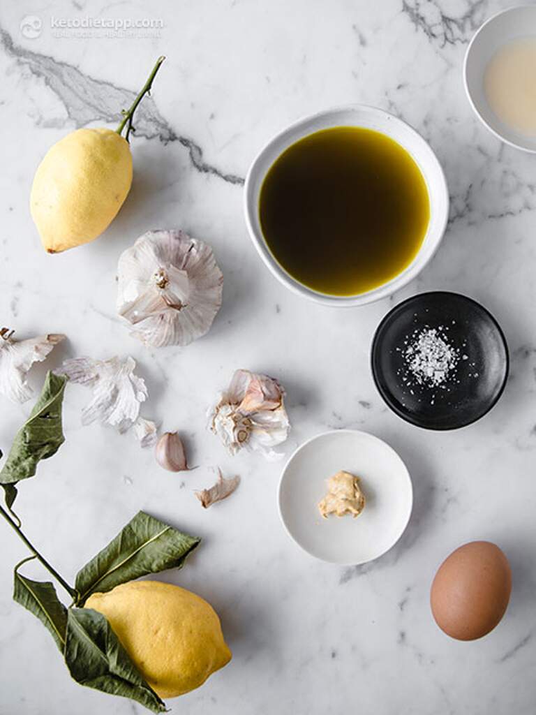 Quick Blender Garlic Mayonnaise KetoDiet Blog