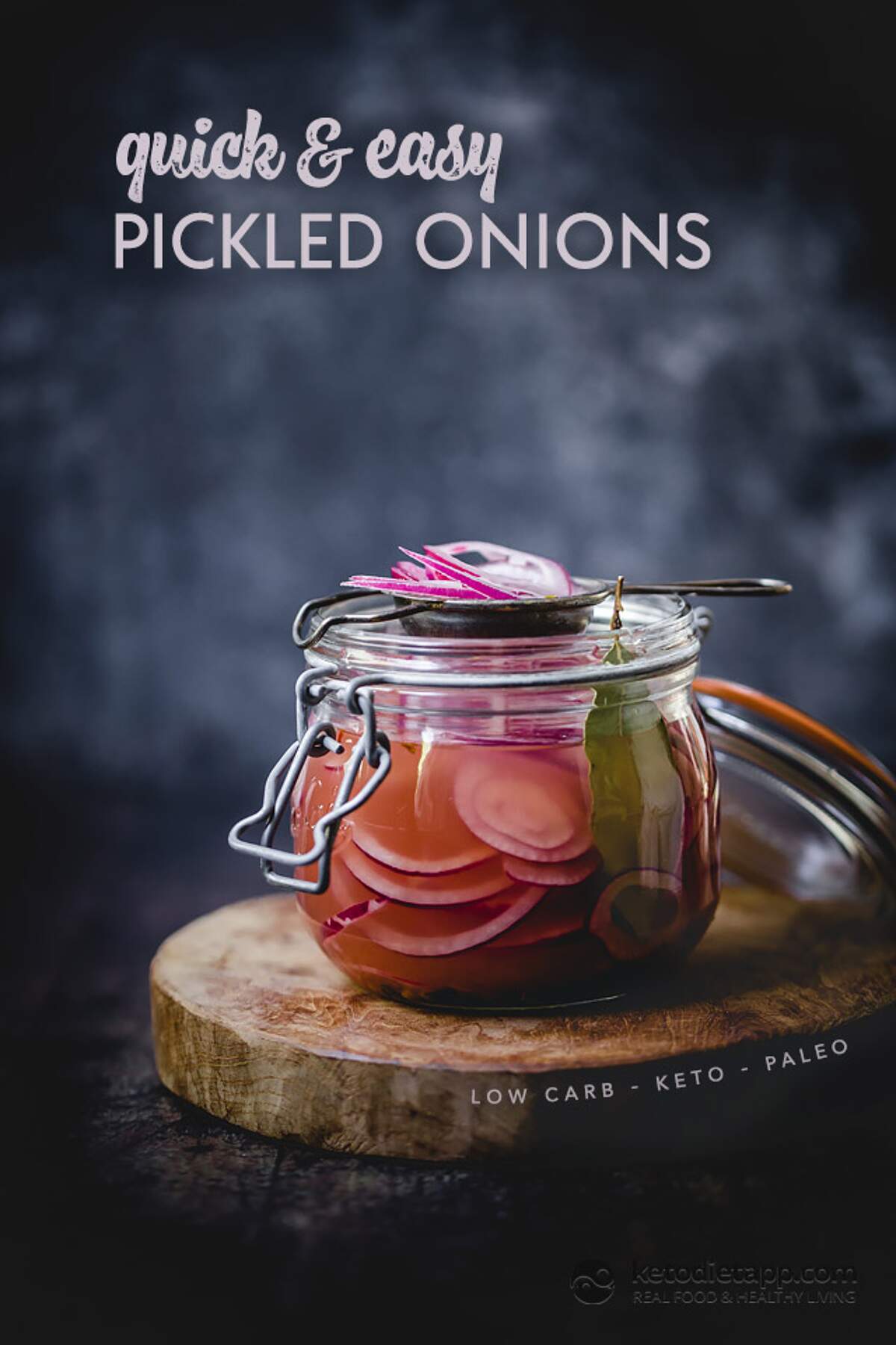 Quick & Easy Pickled Onions KetoDiet Blog