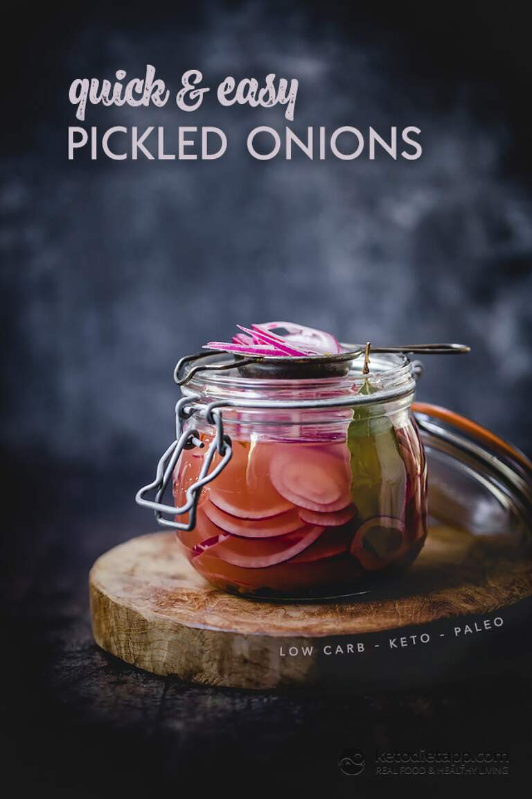 Quick & Easy Pickled Onions KetoDiet Blog