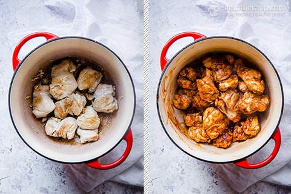 LowCarb Chicken Paprikash Stew KetoDiet Blog