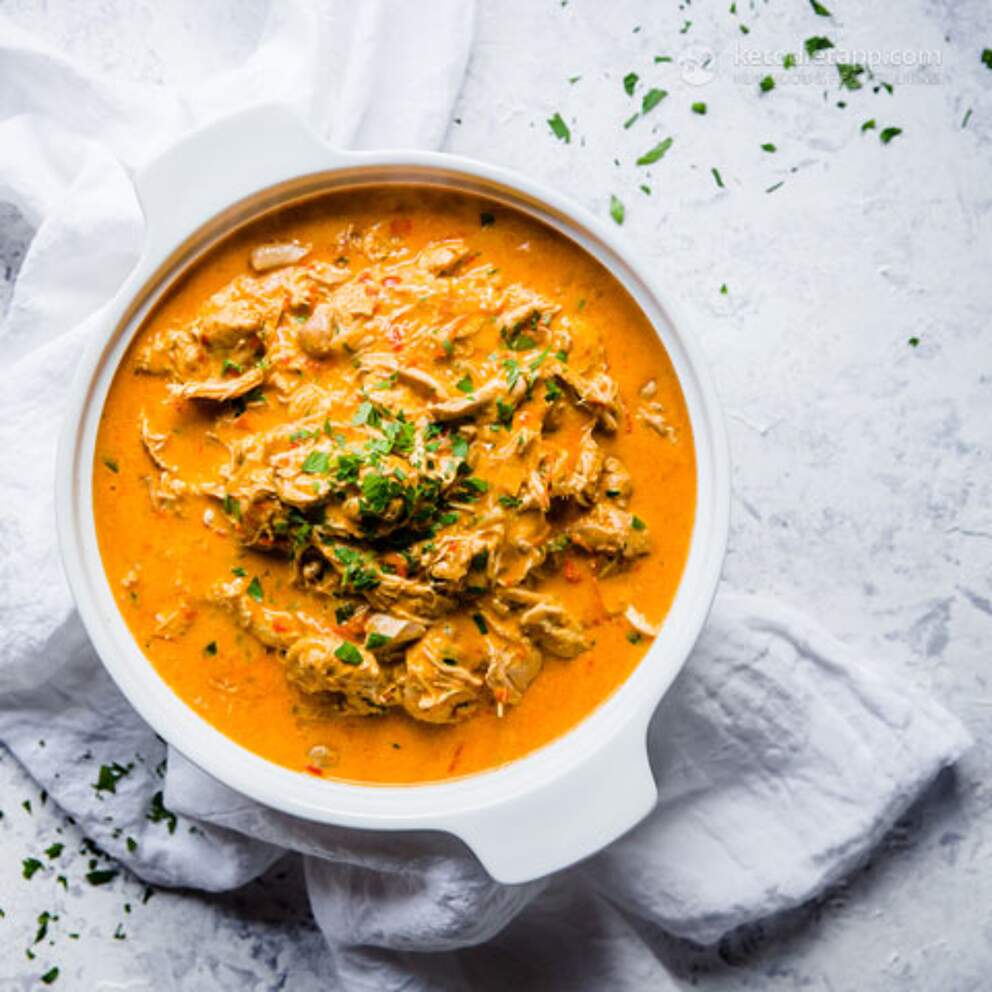 LowCarb Chicken Paprikash Stew KetoDiet Blog
