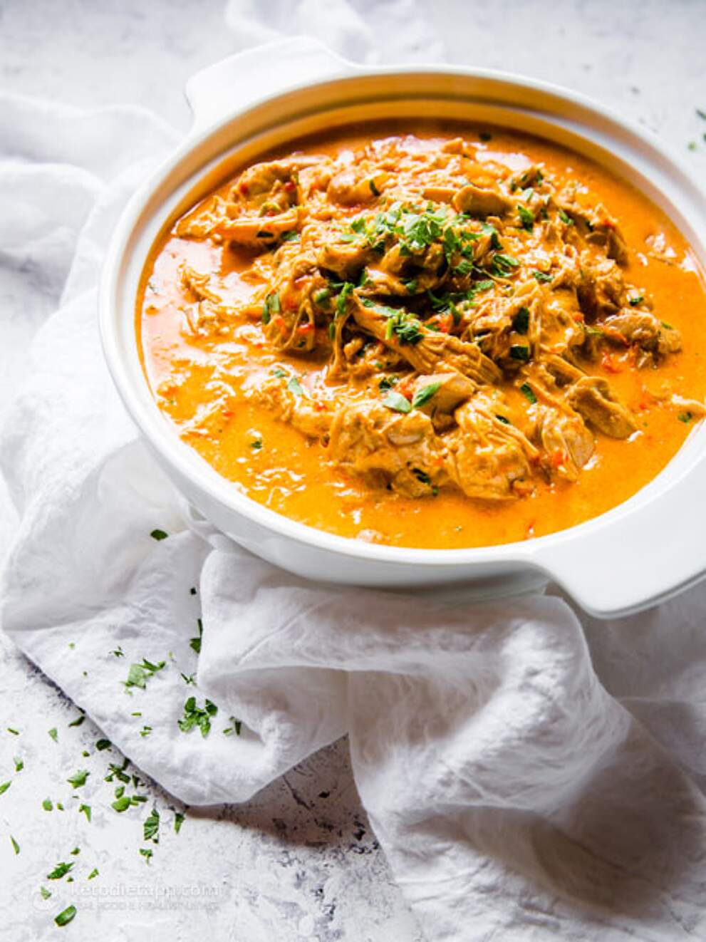 LowCarb Chicken Paprikash Stew KetoDiet Blog
