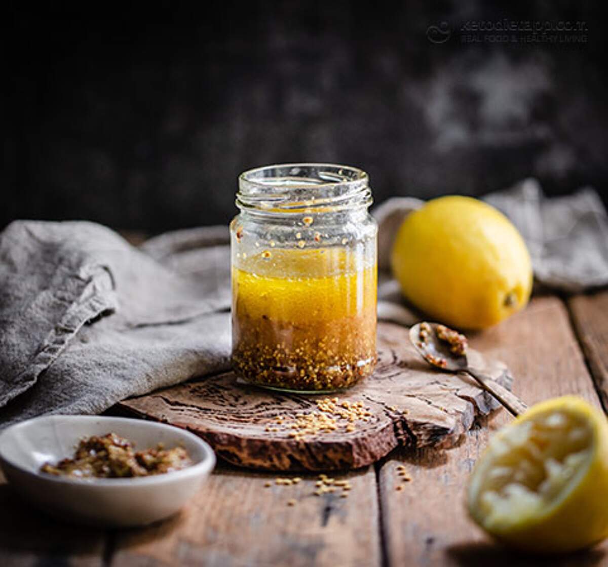 LowCarb HoneyMustard Dressing KetoDiet Blog