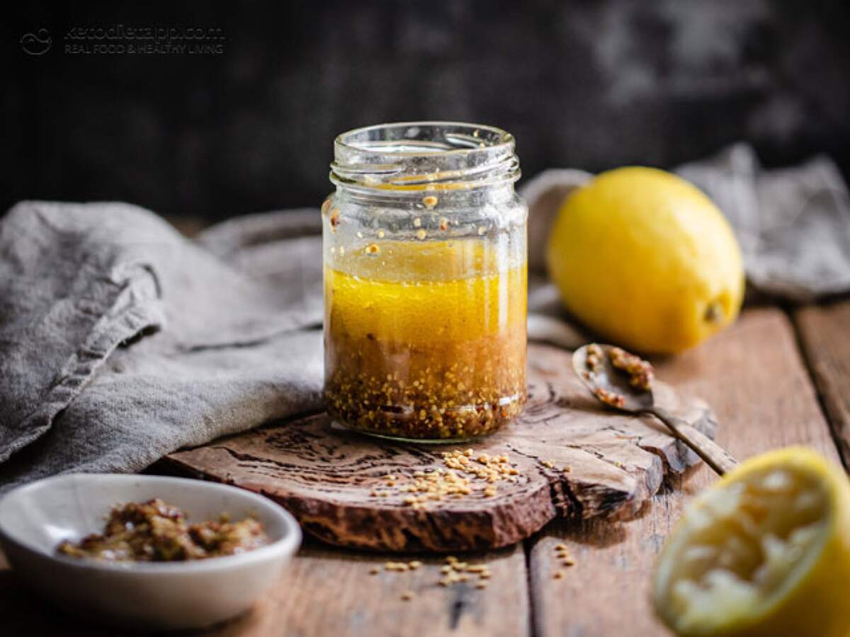 LowCarb HoneyMustard Dressing KetoDiet Blog