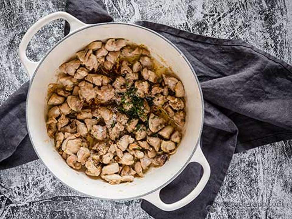 Keto Chicken & Mushroom Soup KetoDiet Blog