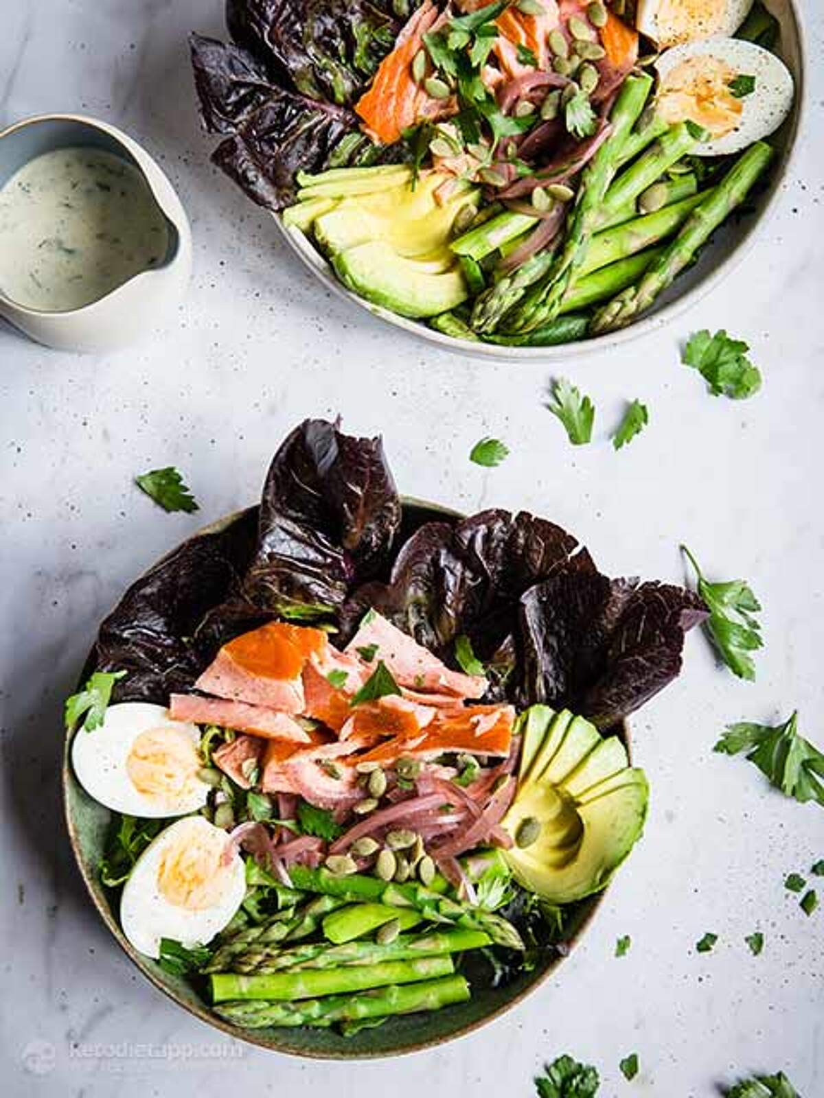 Quick Keto Salmon Power Bowl KetoDiet Blog