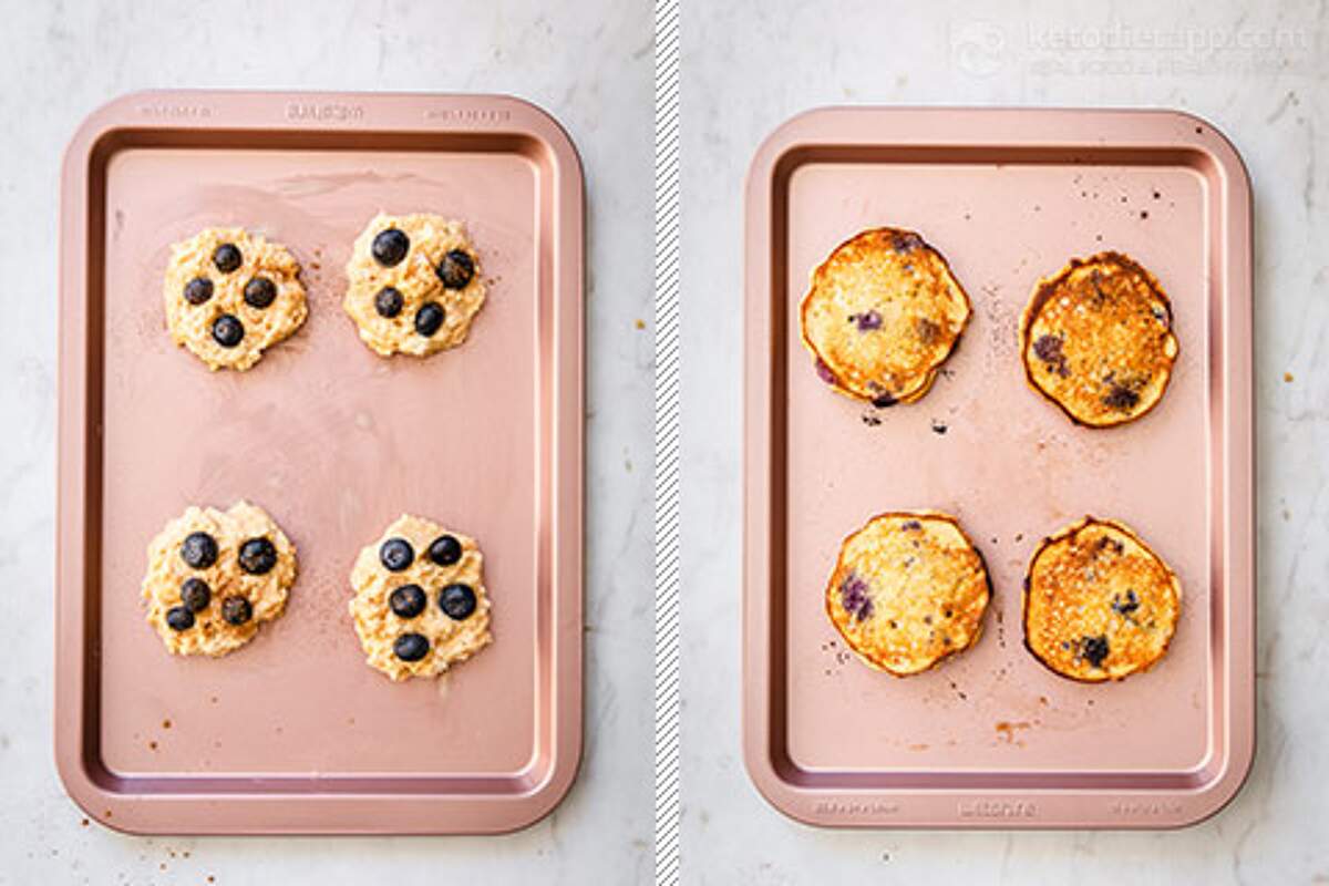 Baked Blueberry Keto Pancakes KetoDiet Blog