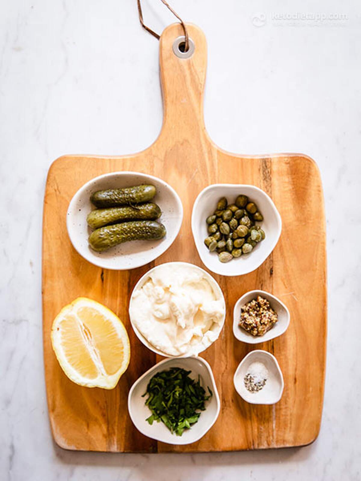 Easy Tartar Sauce with Pickles and Capers KetoDiet Blog