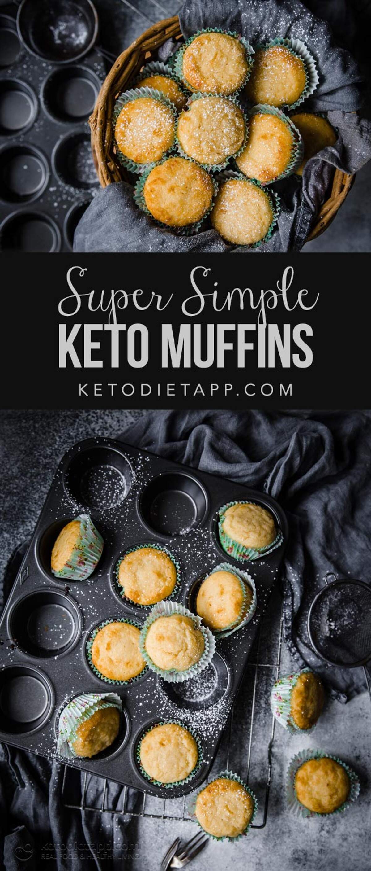 Super Simple Almond Flour Keto Muffins KetoDiet Blog