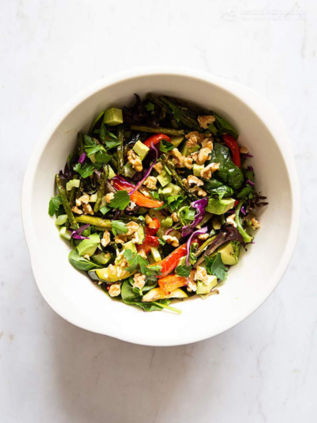 Superfood LowCarb Veggie Salad Bowl KetoDiet Blog