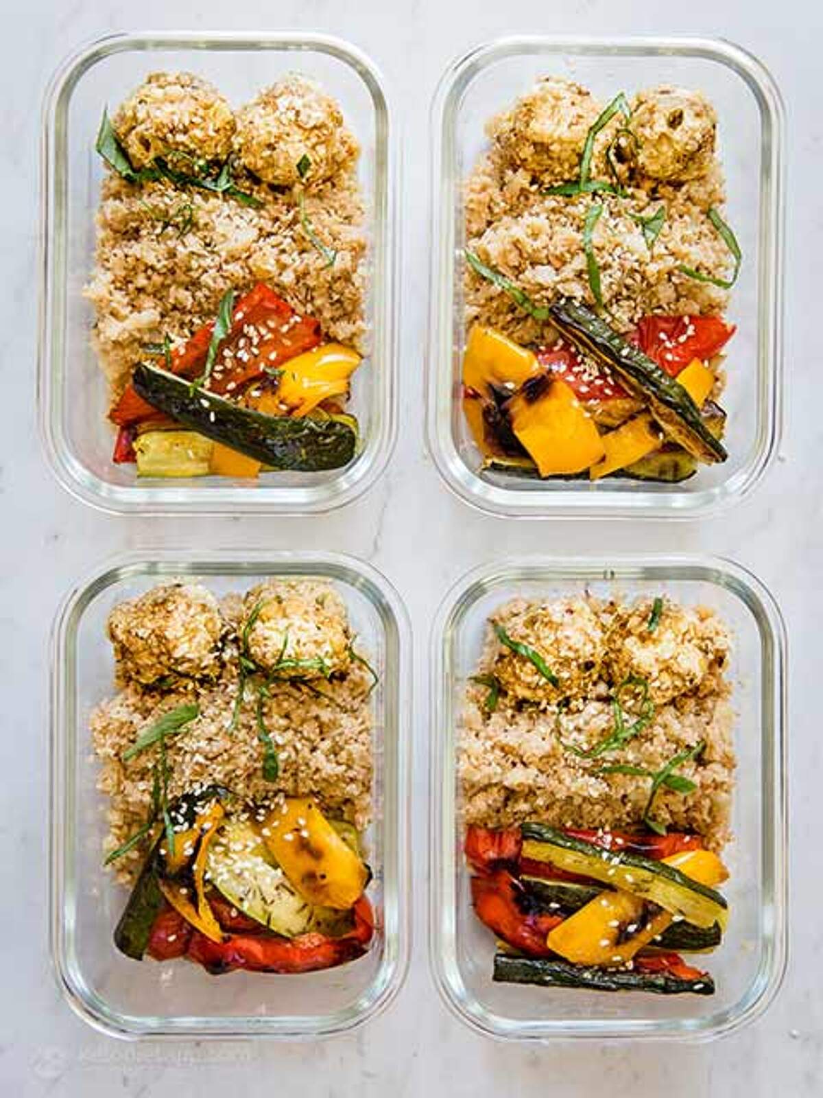 Veggie Labneh Keto Meal Prep Bowls KetoDiet Blog