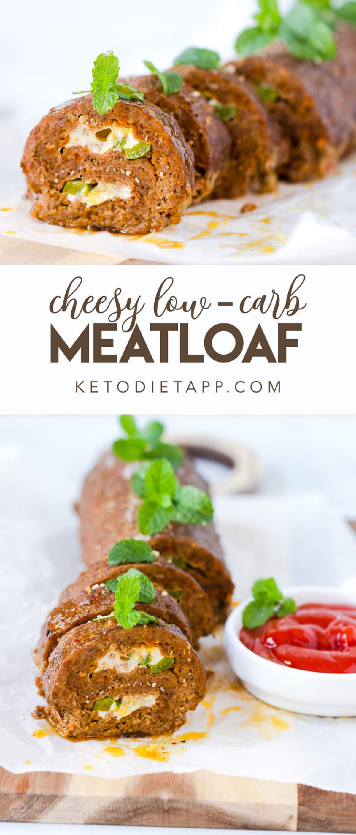 Cheesy LowCarb Meatloaf KetoDiet Blog