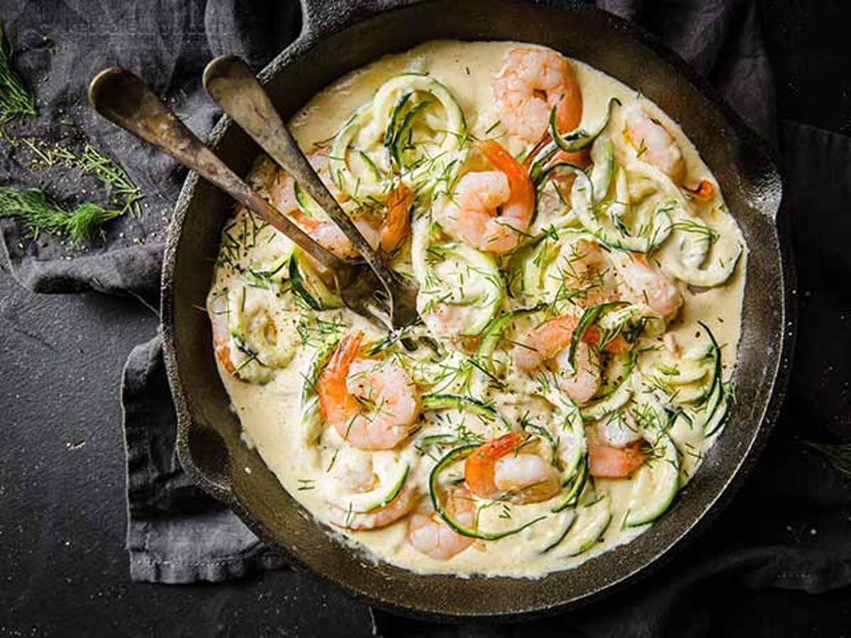 Creamy Keto Garlic Shrimp For Two KetoDiet Blog