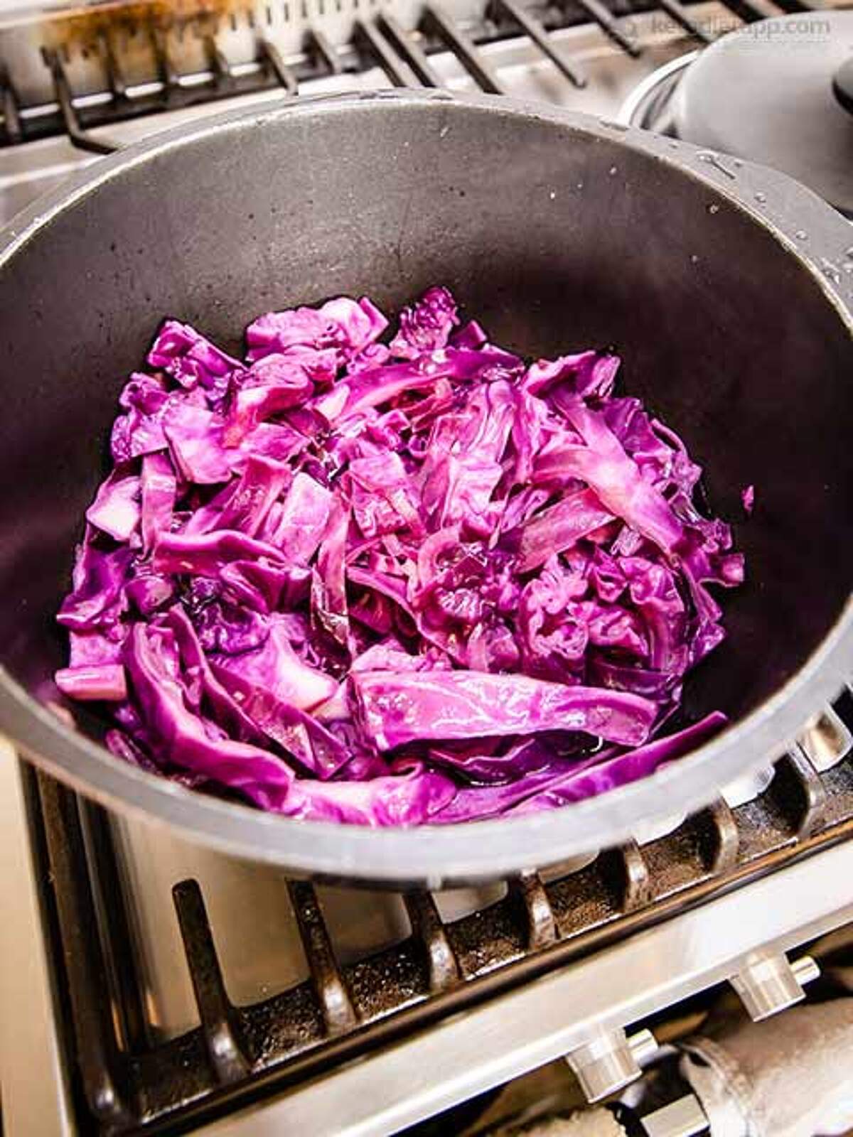Super Simple LowCarb Braised Red Cabbage KetoDiet Blog