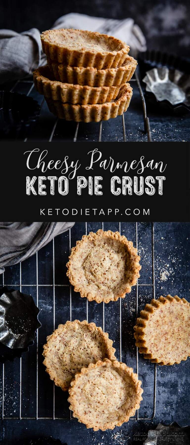 Cheesy Keto Parmesan Pie Crust KetoDiet Blog
