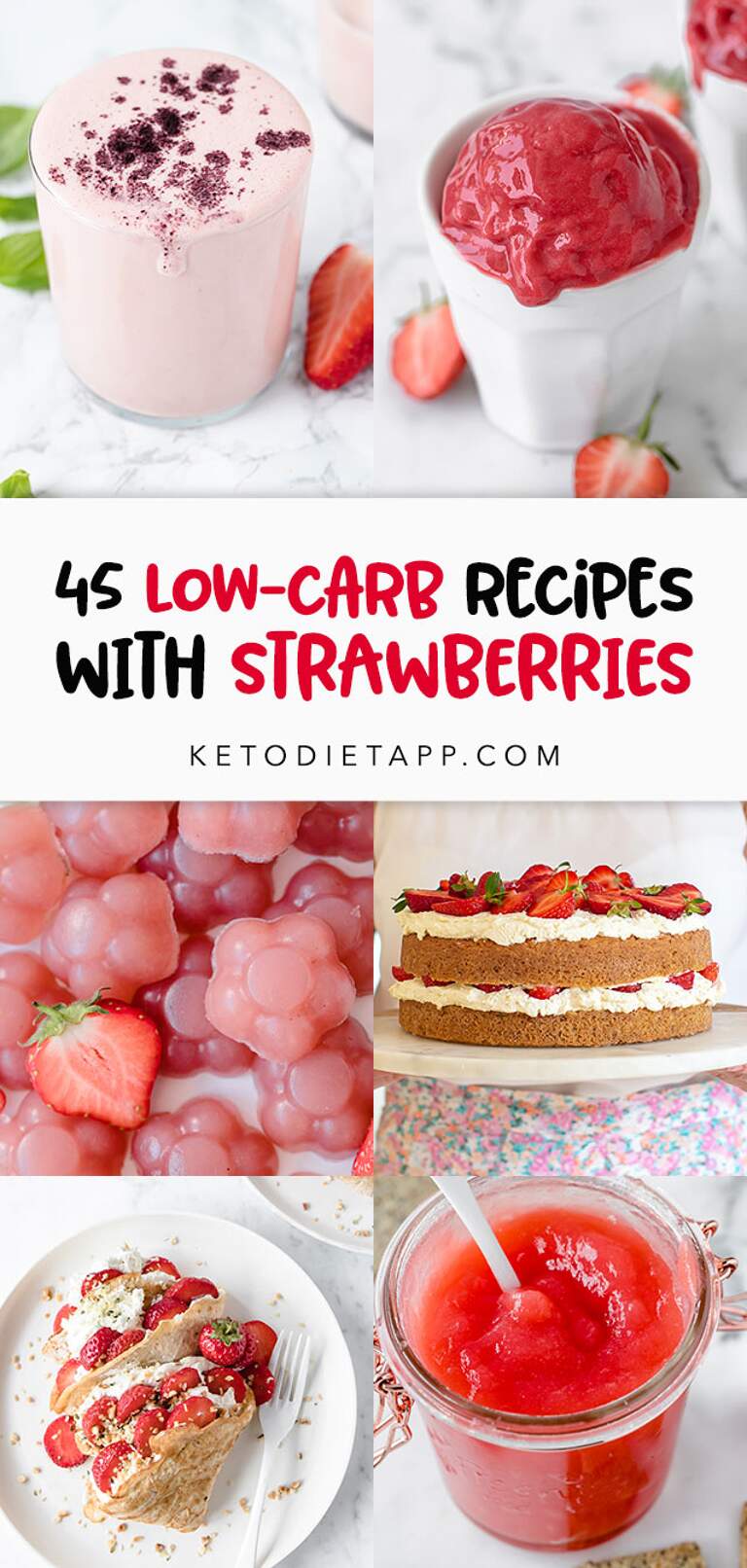 45 LowCarb Recipes with Strawberries What to Make with Strawberries
