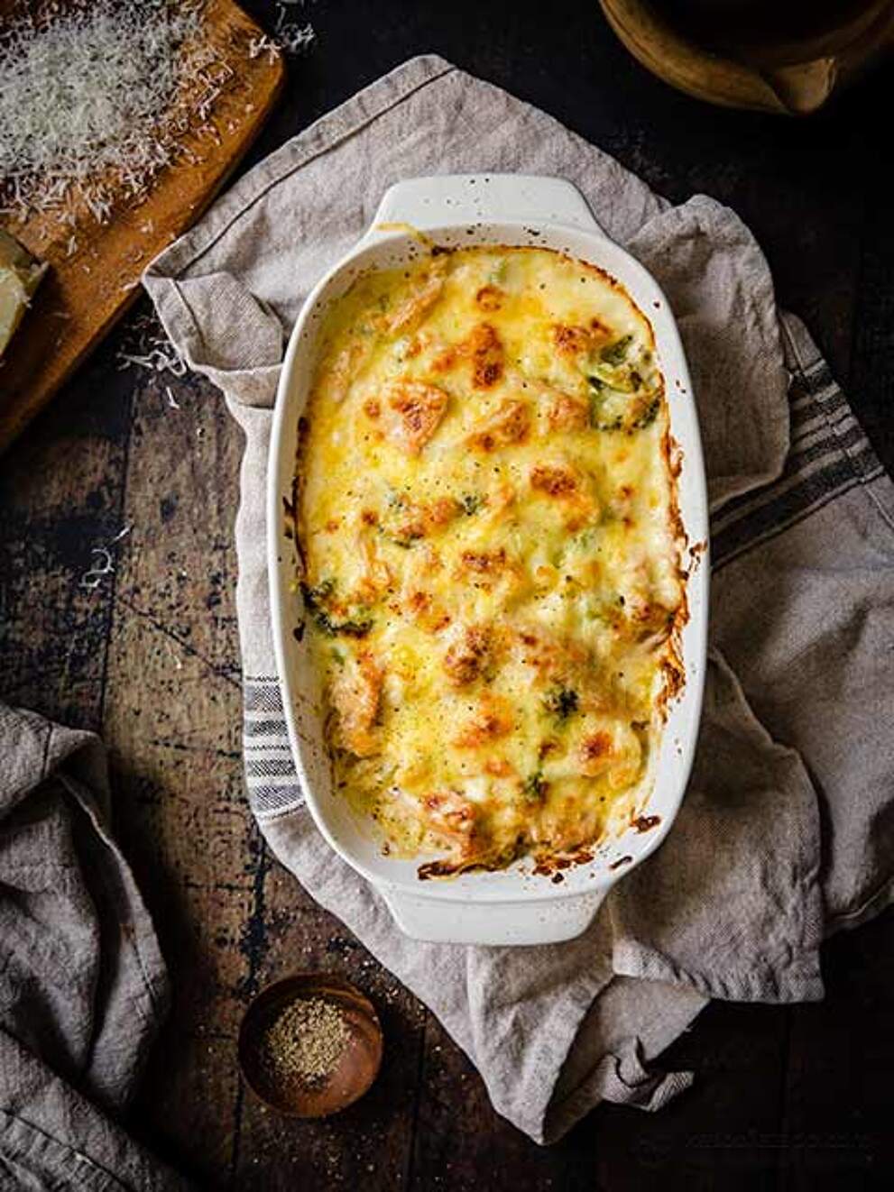 Cheesy LowCarb Tuna Casserole KetoDiet Blog